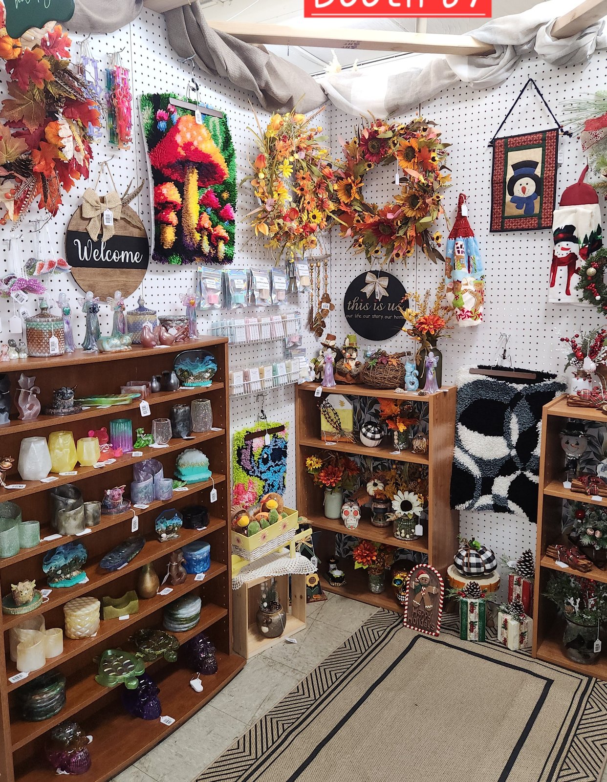 Blooms & Grain Gifts booth