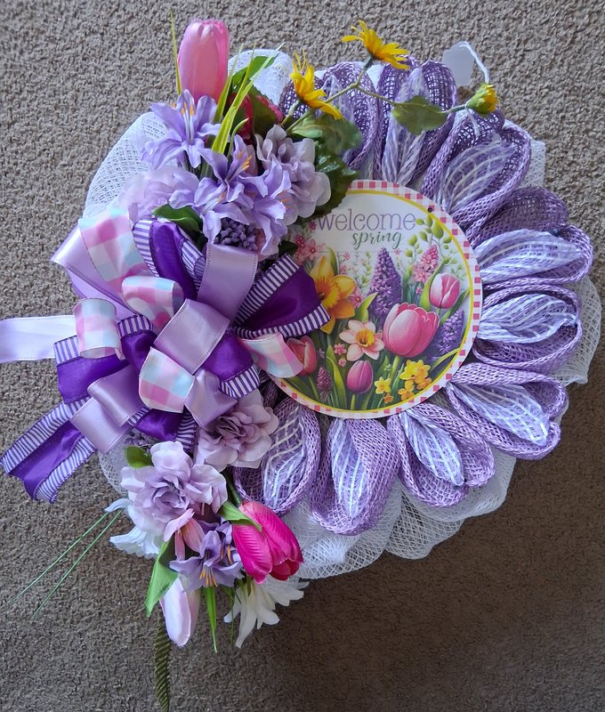 Beautiful Spring Wreath