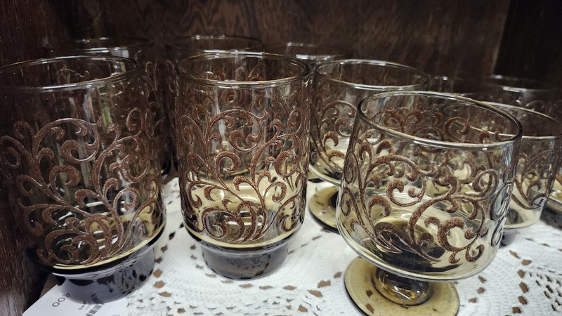 Vintage Libbey Prado Tawny Brown Tumbler