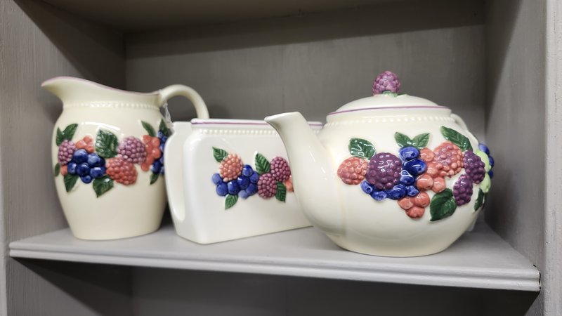 Mary Ann Baker Teapot (3 Pc. Set)  One Money