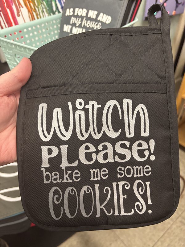 Witch Please Potholder