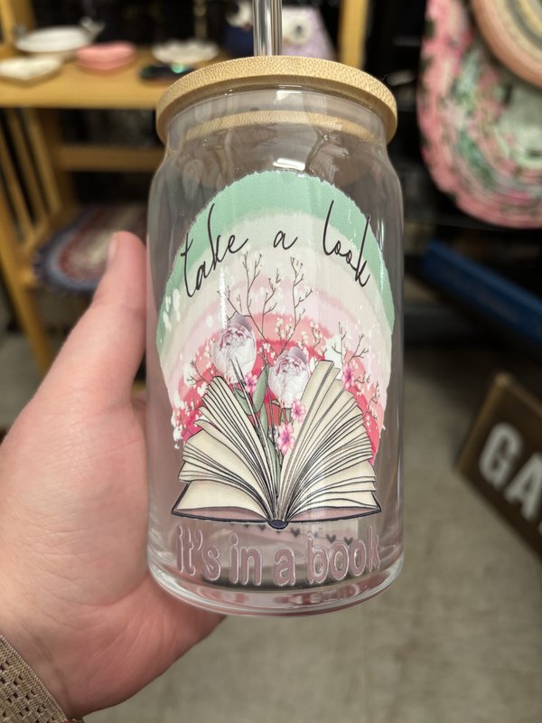 Take a Look Mason Jar