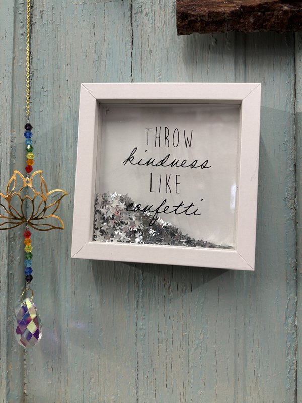 Kindness/Confetti Sign