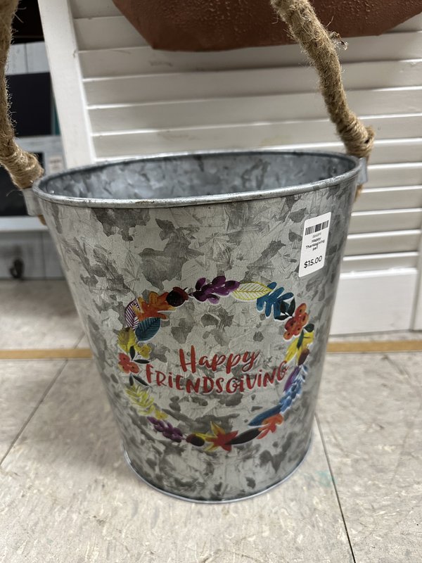 Happy Friendsgiving pail