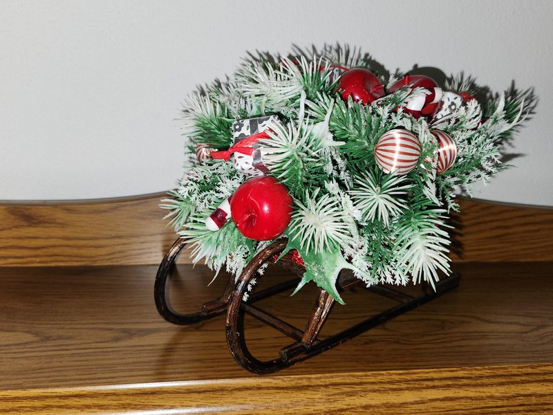 Peppermint sleigh