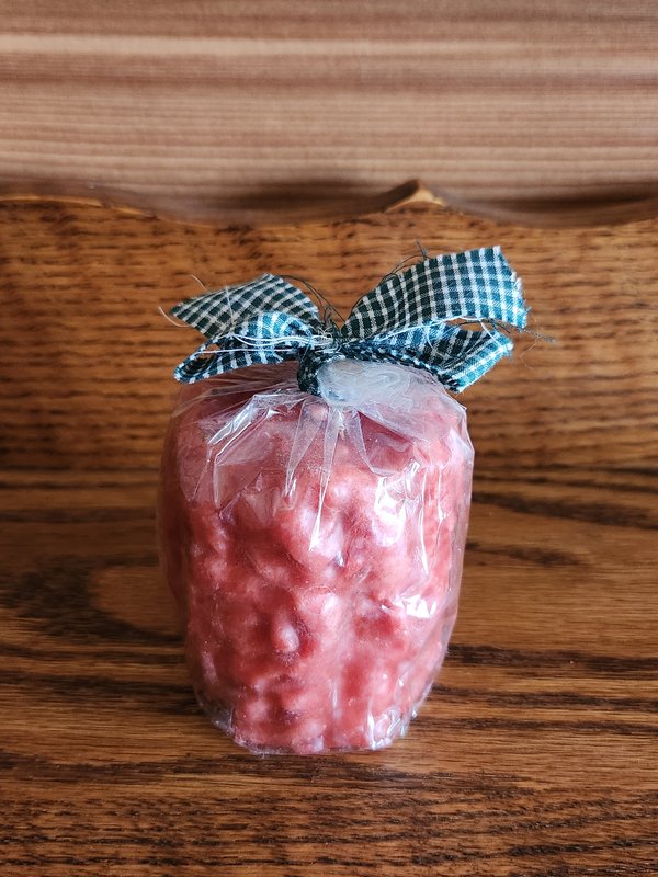 Small red candle