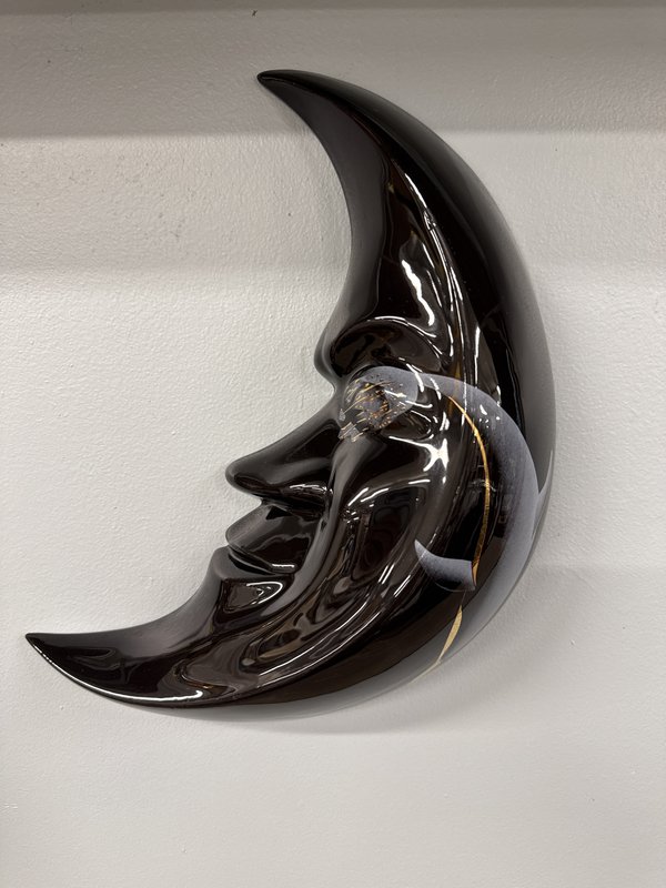 Vtg Ceramic Moon