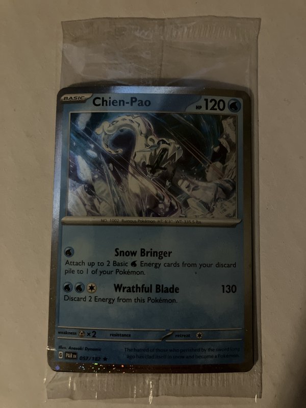 Chien-Pao Pokémon Cosmos Holo 57/182
