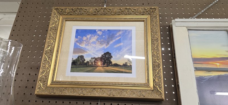 Oshkosh photo in Gold leaf frame 15x18