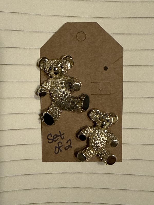 Set of Teddy Bear Pins