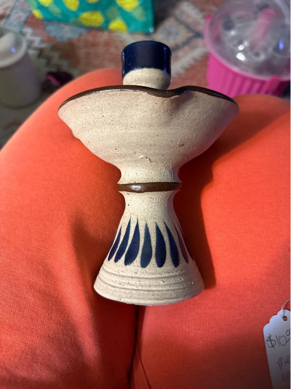 Mexican candle holder