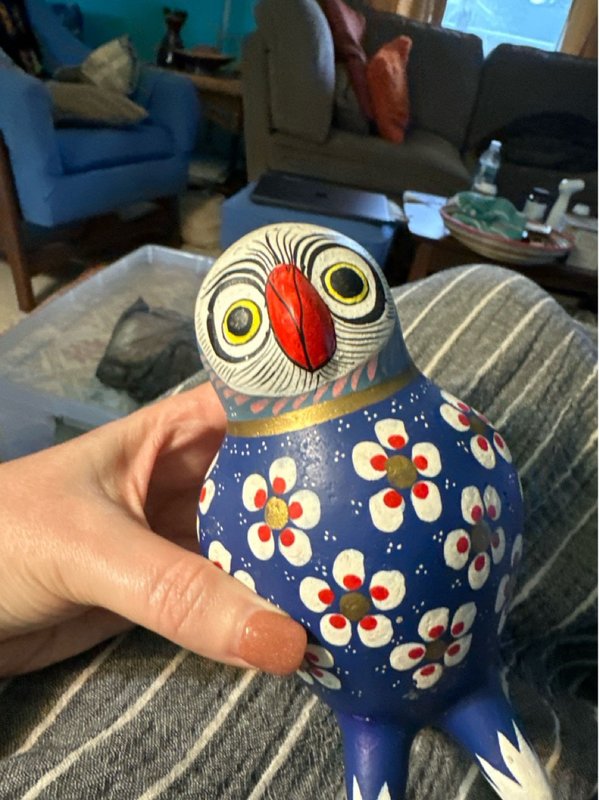 Mexican pottery owl