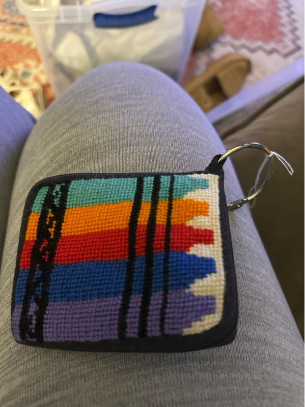 Stitch coin purse