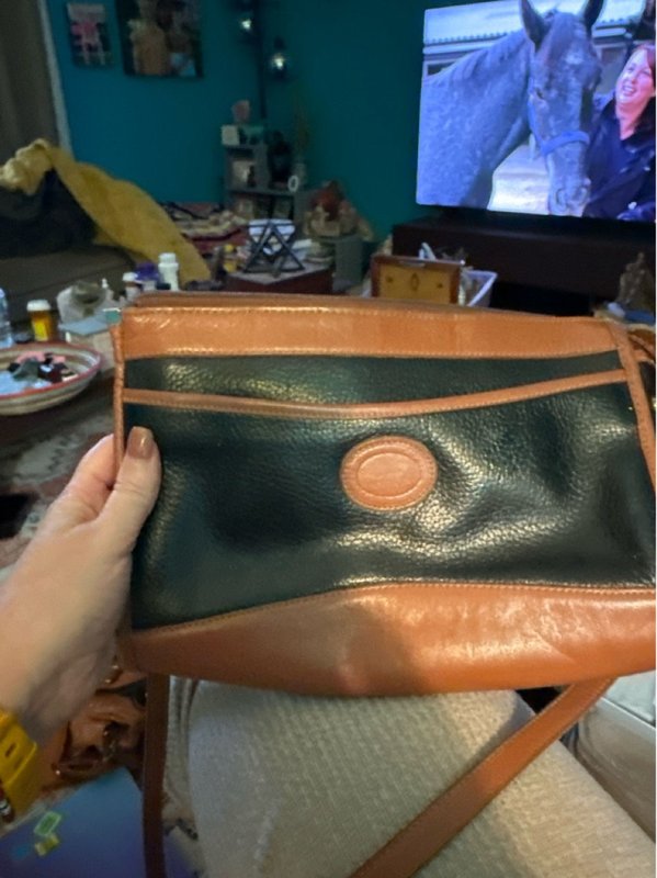 Vintage leather purse