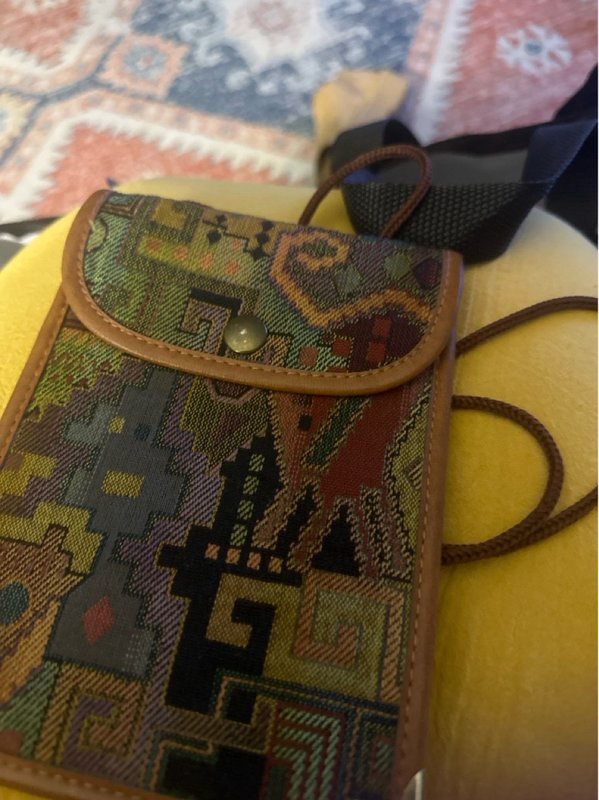 vintage fabric purse