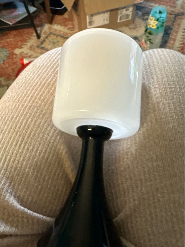 white goblet