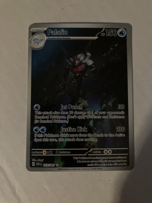 Palafin 225/091 Pokemon Card