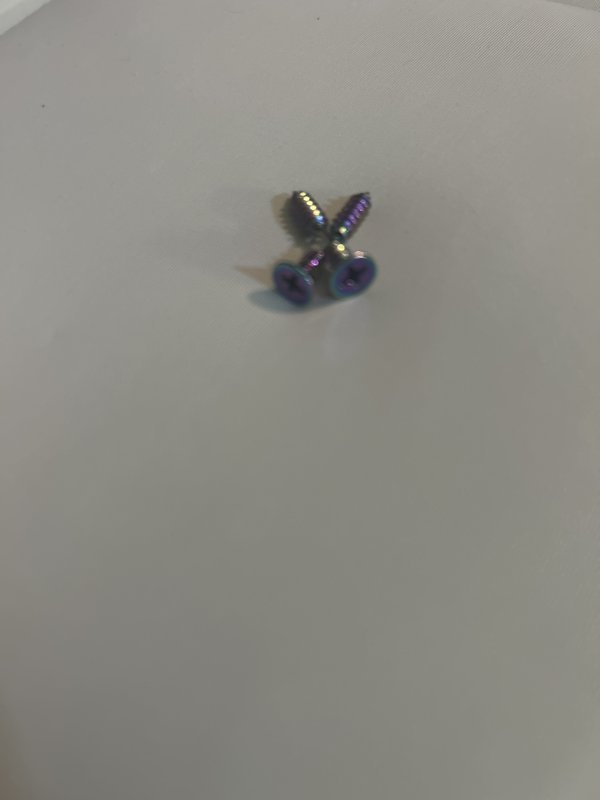 Multicolor screw earrings