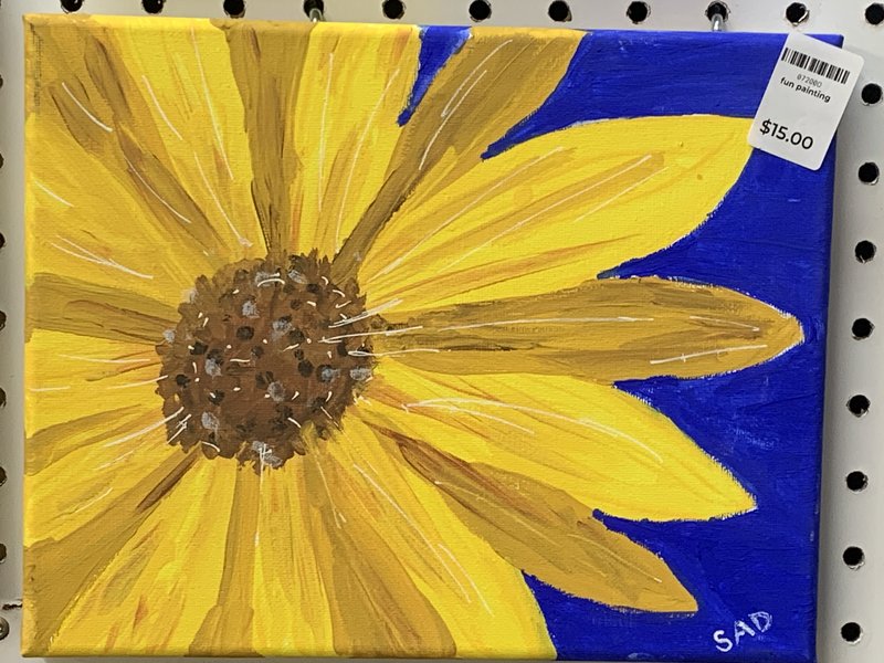 Sunflower Painting