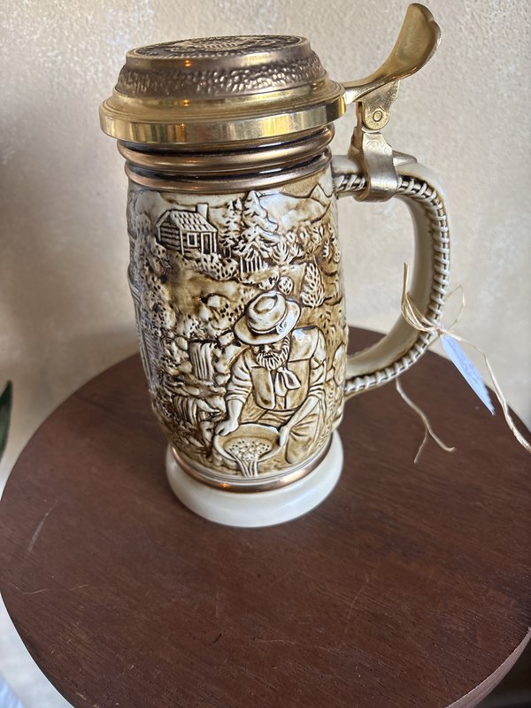 1987 Avon The Gold Rush Ltd Edition handcrafted in Brazil