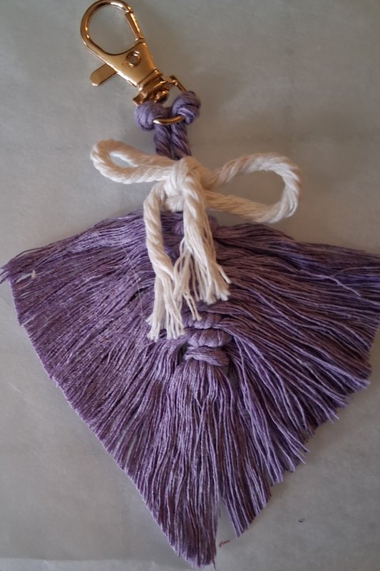 Macrame Keychain