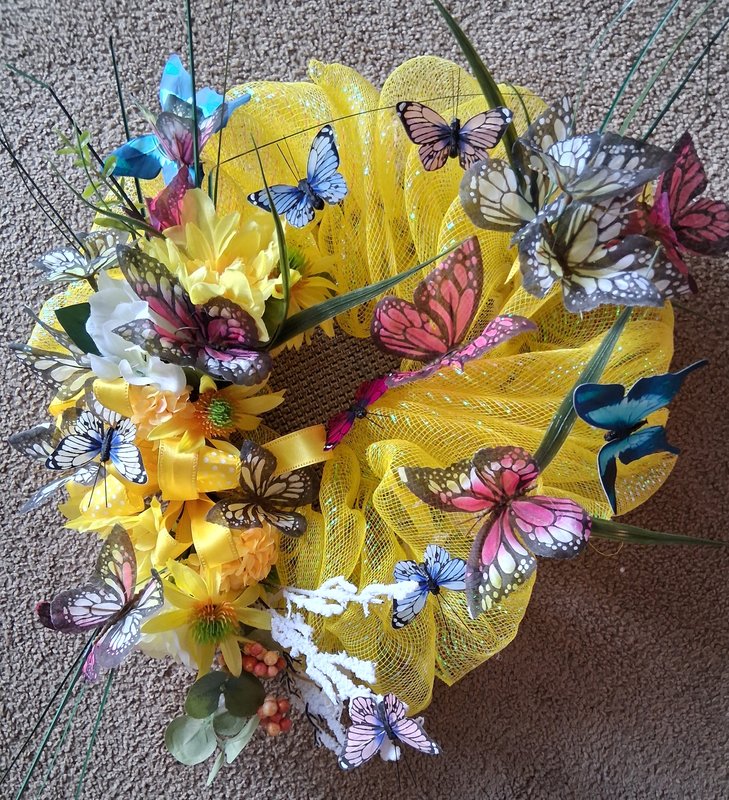Butterfly Chaos Wreath