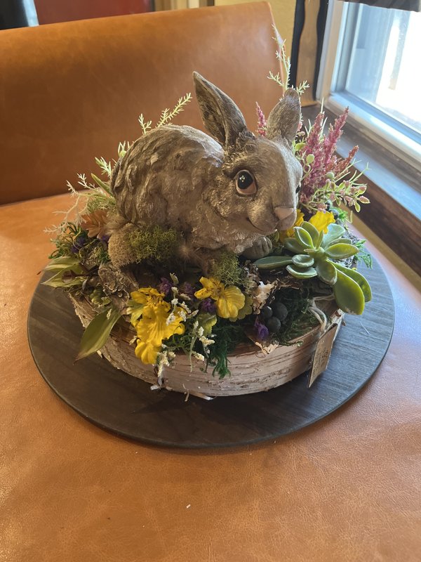 Rabbit Floral Arrangement