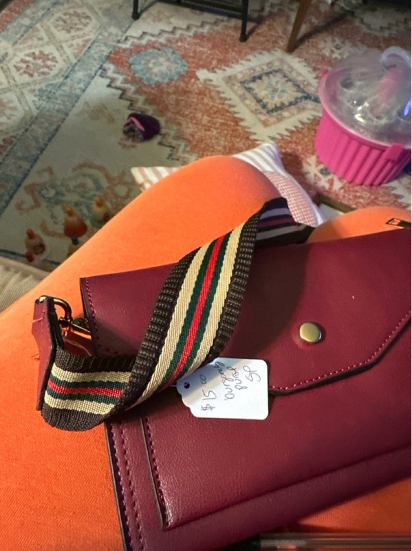 Burgandy Purse