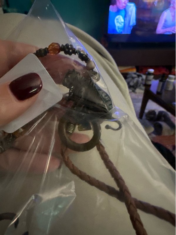 Cookie Lee cat necklace