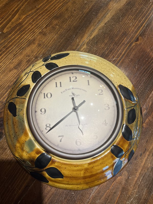 Ceramic Wall Clock