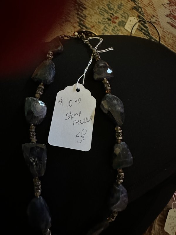 stone necklace