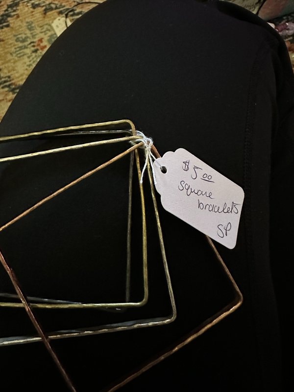 square bracelets