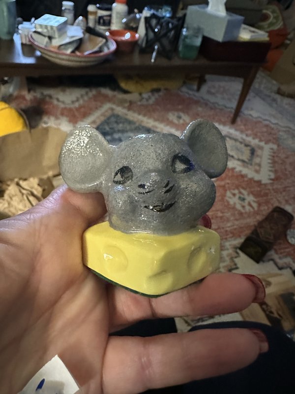 mouse toothpick holder