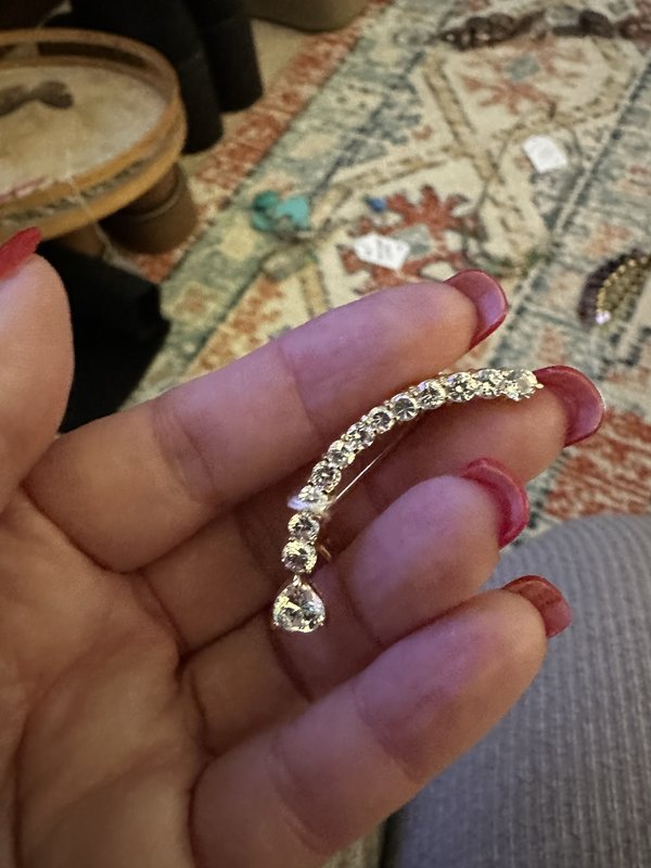 rhinestone pin