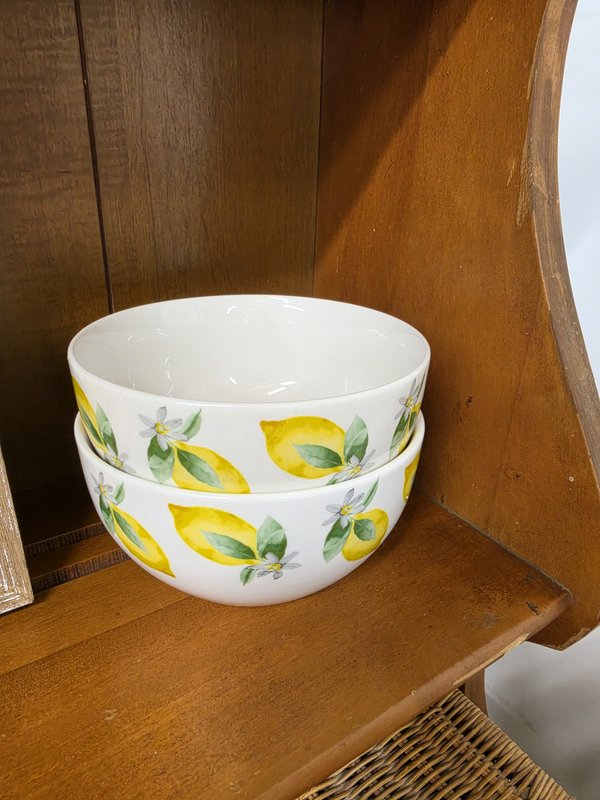 Set of 2 Ceramic Lemkn Bowls