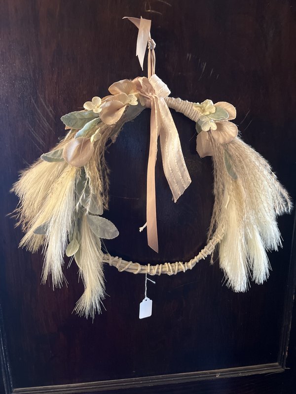 Floral and Pampas Grass Wreath