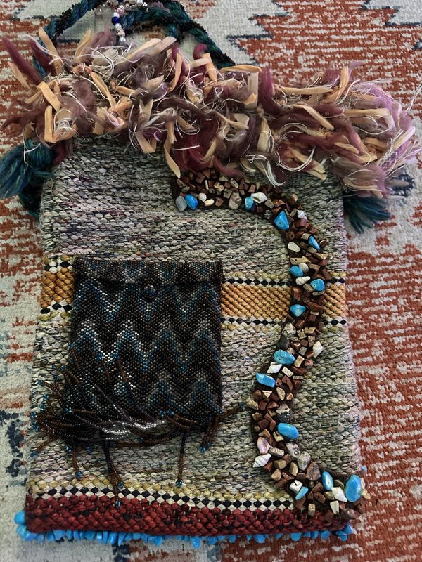 Hand crafted purse