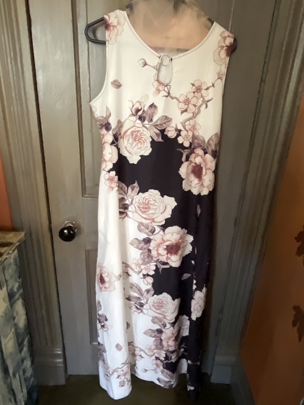 Floral Print Sleeveless Dress