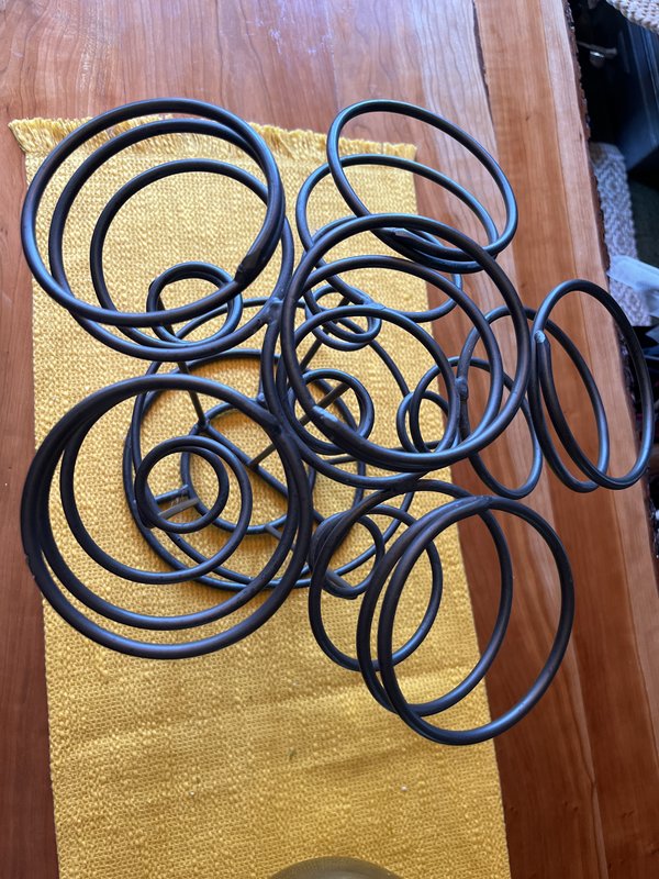 Metal Ring Sculpture