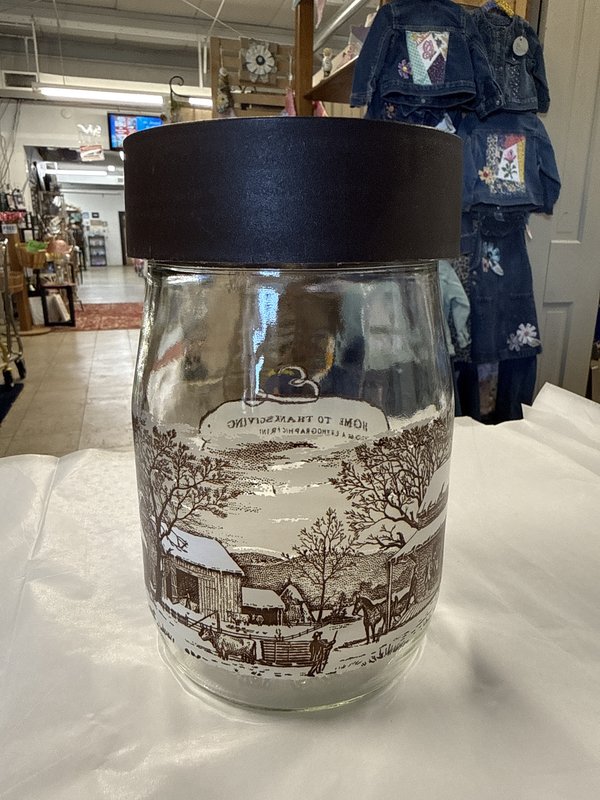 Currier & Ives Jar