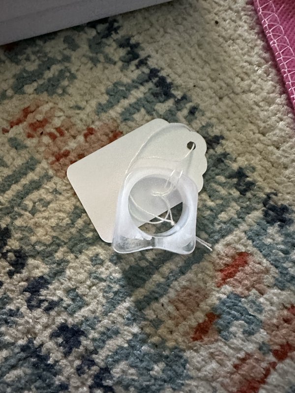 acrylic ring 9 (white)