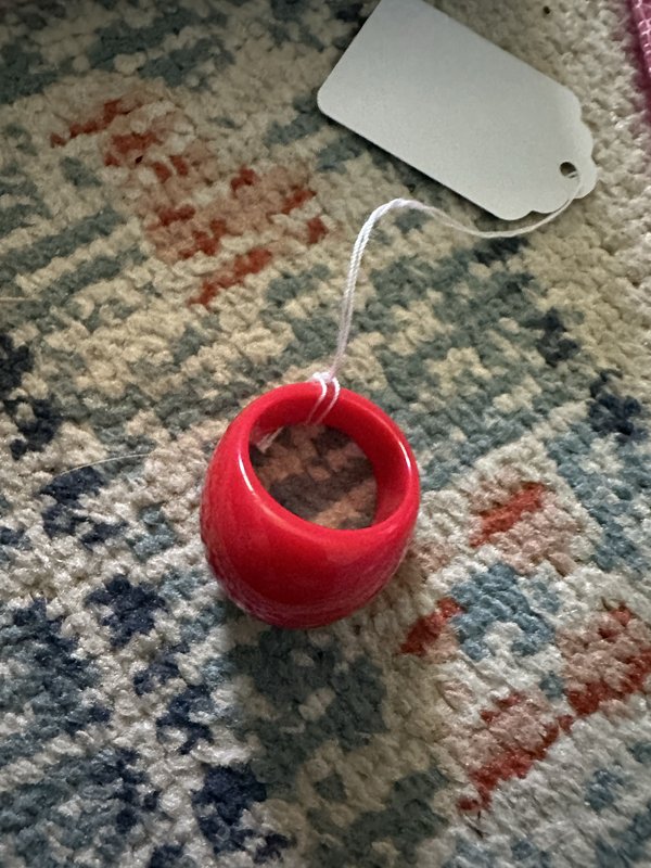 acrylic ring 7 (red)