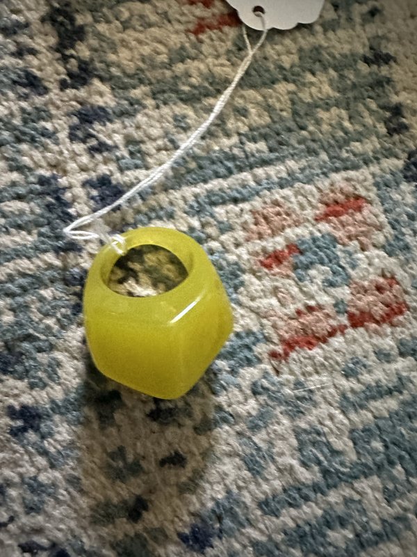 acrylic ring 7 (yellow)
