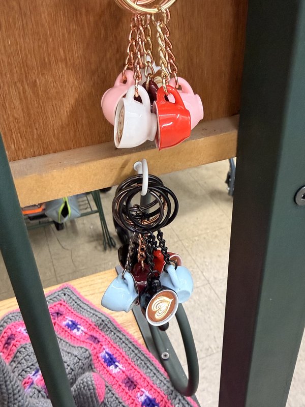 Coffee Mug Keychain