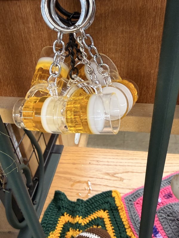 Beer Mug Keychain