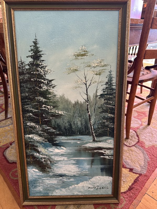 Oil painting by Phillip Cantrell