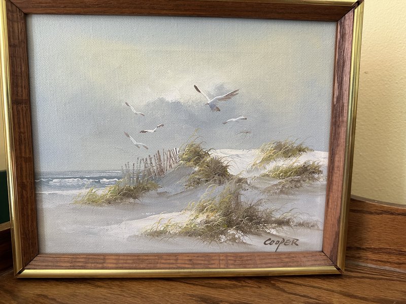 Coastal Art on canvas