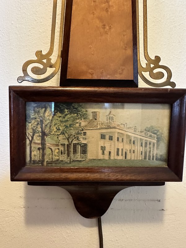 1940s banjo clock