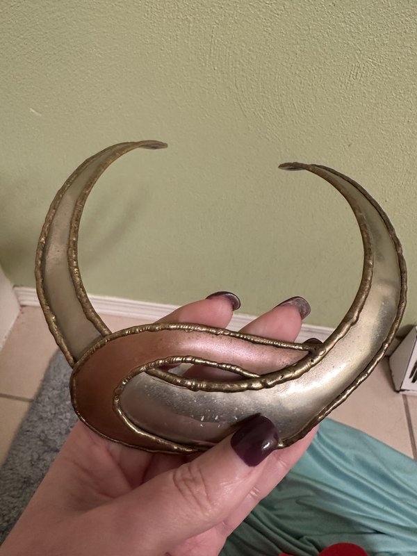 copper collar necklace