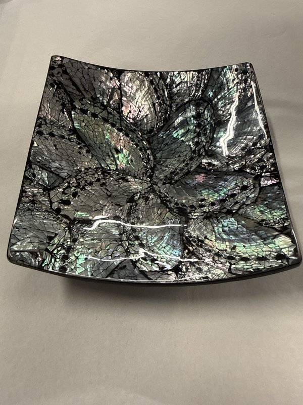 Abalone Shell Mosaic Dish
